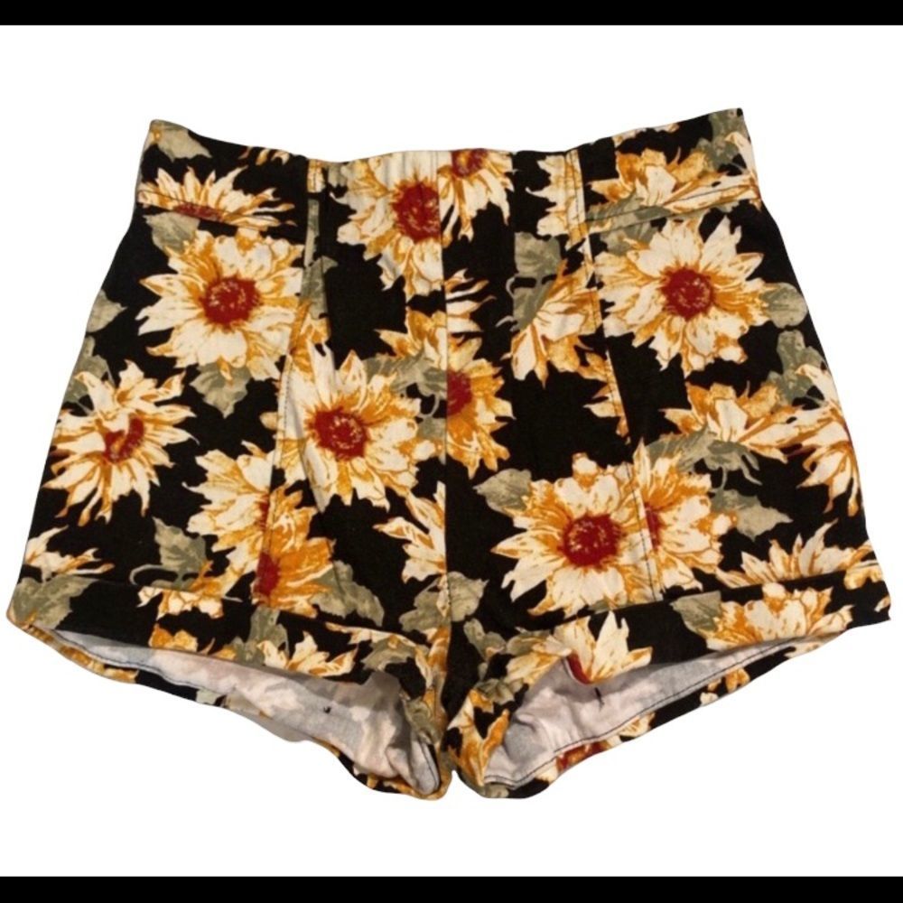 LA Hearts 100% Cotton Sunflower Shorts